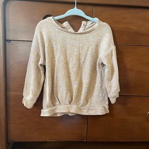 Zara Girl’s Soft Touch Oversized Top 9-12mo